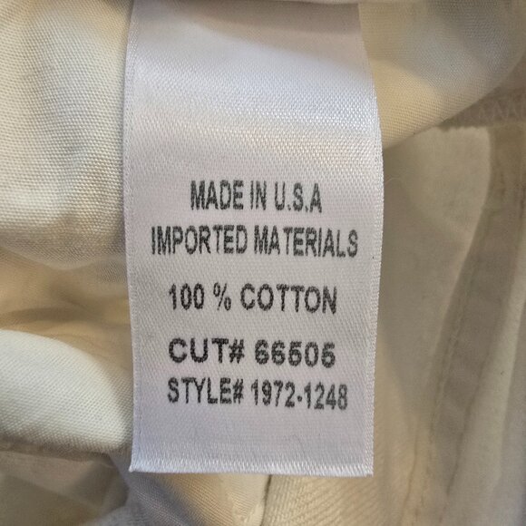 Citizens of Humanity Women's Horseshoe Barrel Leg Jeans Size 30 White Button Fly - Picture 12 of 12